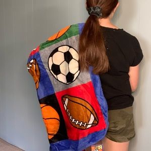 A sport ball towel.